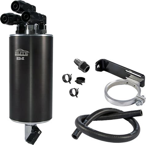 Buy Elite Engineering E2-X PCV Oil Catch Can and Hardware for Dual ...