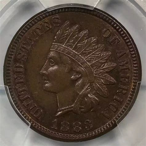 1883 Indian Head Cent PCGS MS-62 BN MPD FS-301, S-8 - Old Pueblo Coin