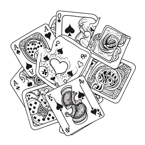 Deck Of Cards Drawing