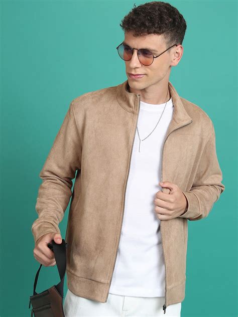 HIGHLANDER Mock Collar Bomber Jacket Wit Zip Detail - Price History