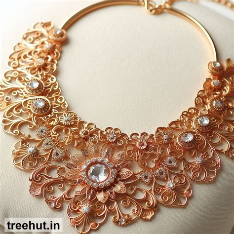 Filigree Necklace Gold Necklace Design Ideas, Gold Jewelry Design Ideas