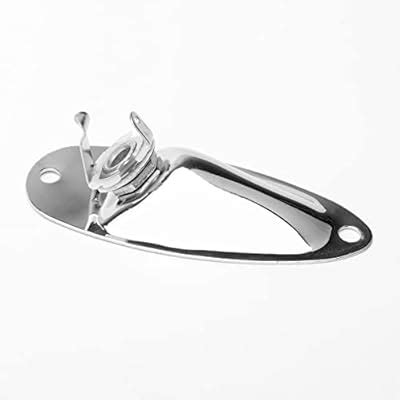 Swhmc Mono Guitar Jack Plate, Oval 1/4 Input Output India | Ubuy