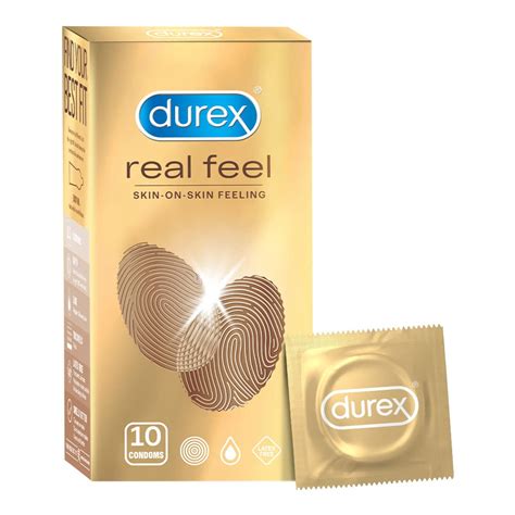 Durex Real Feel Condoms, 10 Count Price, Uses, Side Effects ...