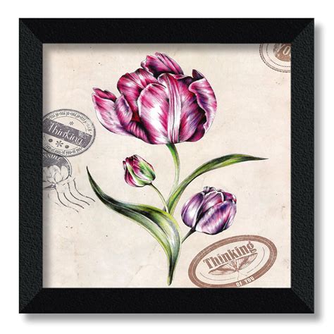 SAF paintings Purple flower modern art premium wall painting for home ...