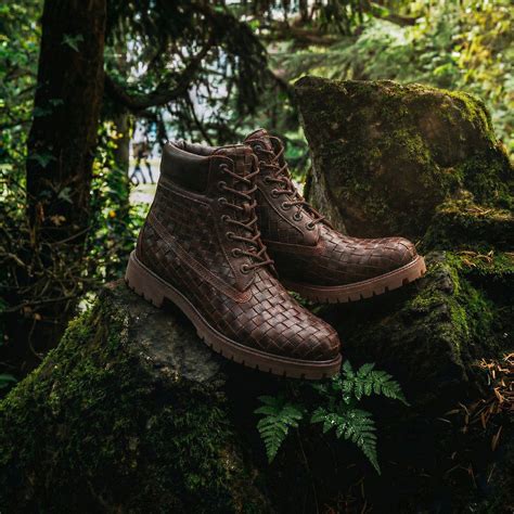 Brown braided Leather Selvaggio Ankle Lace Up Combat Hiking Boots with ...