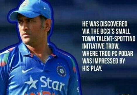 factual description about ms dhoni - Brainly.in