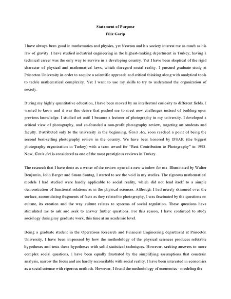 Statement of Purpose Example 的图像结果