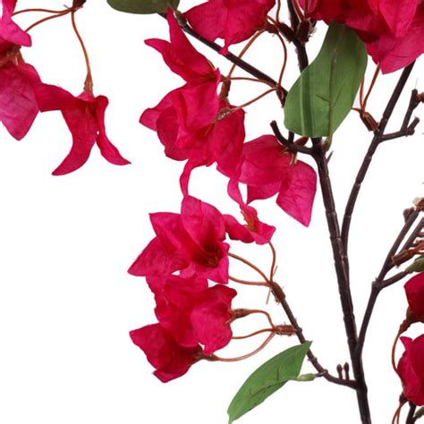Artificial Bougainvillea Flower Stick (115 cm, Pink) – Alamkari