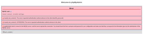phpMyAdmin Connect to Remote MySQL 的图像结果