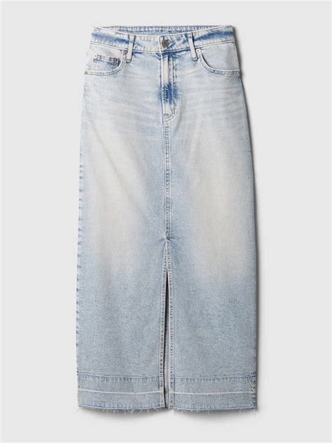 Denim Midi Skirt | Gap