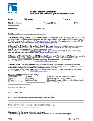 Beacon Health Strategies PCP Referral Form - Fill Out, Sign & Share ...