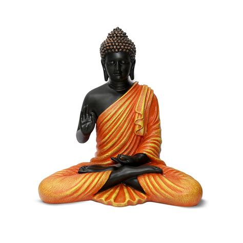 Buy SAJAVAT Handicraft Buddha Statue - Polystone Decorative Buddha Idol ...