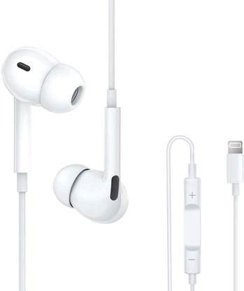 MARS iPhone Lightning Headphones Stereo Sound, Noise Isolation With ...