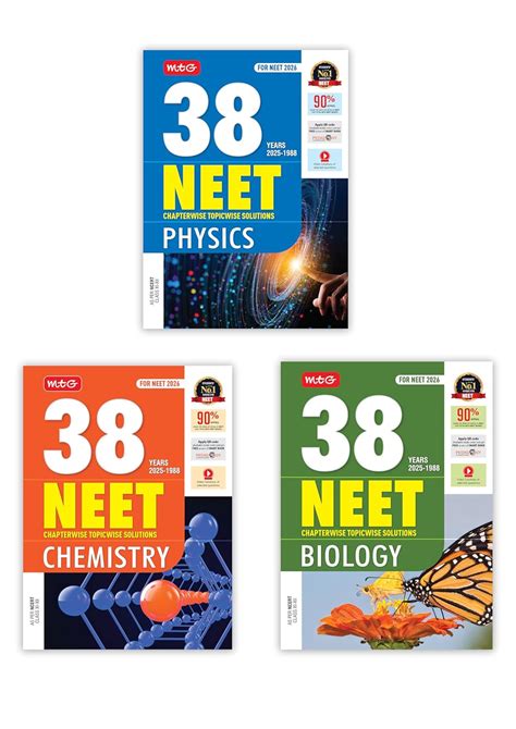 Buy MTG 38 Years NEET Previous Year Solved Question Papers Physics ...