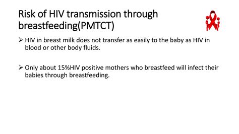 'Breastfeeding among hiv positive or hiv unknown mothers. ' class i | PPTX