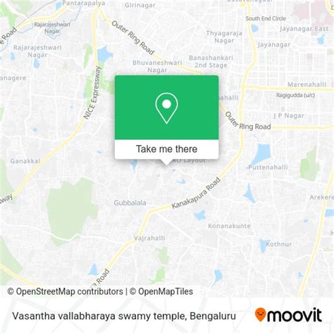 How to Get to Vasantha vallabharaya swamy temple in Bengaluru by Bus or ...