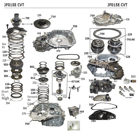 RE0F11A JF015E CVT Transmission Oil Pump NEW JF015 | Ubuy India