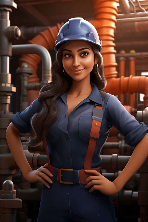 Woman construction cartoon Images - Free Download on Freepik