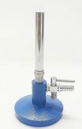 ISKO Bunsen Burner with heavy weight Base (Medium, Without Stopcock ...