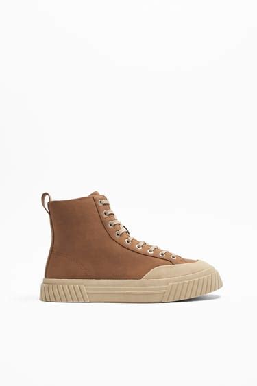 Men´s High Top Trainers | Explore our New Arrivals | ZARA India