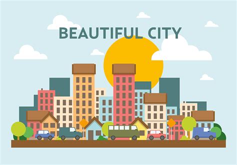 Free Vector Cityscape 118983 Vector Art at Vecteezy
