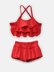 Cukoo Solid Girls Swimsuit - Buy Cukoo Solid Girls Swimsuit Online at ...