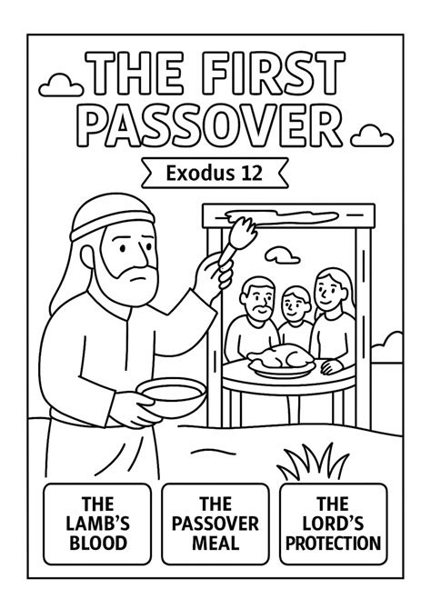 Coloring Sheets For Passover