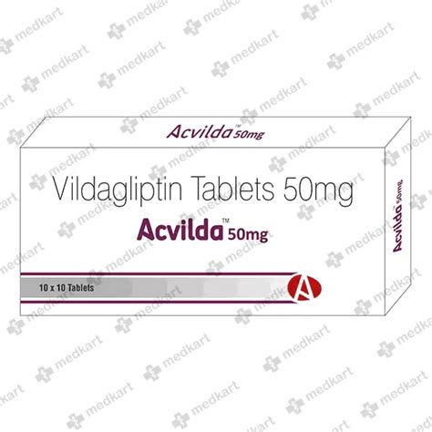 ACVILDA 50MG TABLET 10'S Price, Uses, Side Effects & Substitutes | Medkart