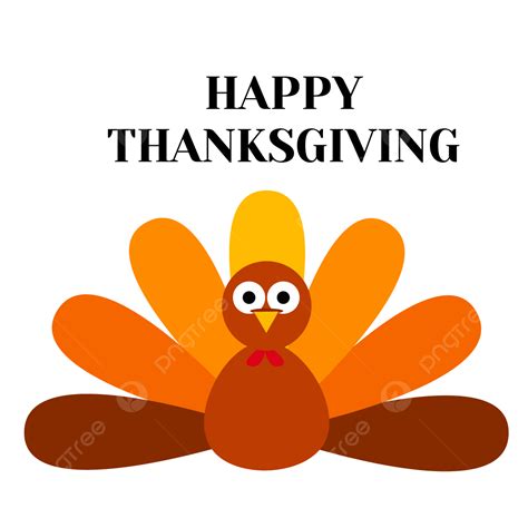 Happy Thanksgiving Turkey Clipart