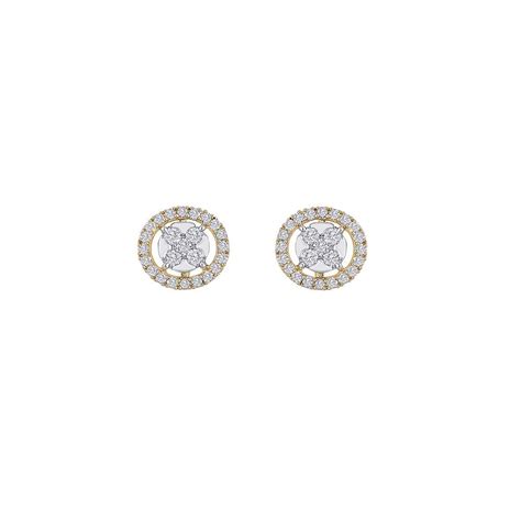 Diamond Earrings | Buy Diamond Studded Earrings Online | ORRA