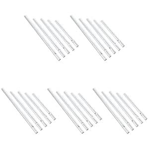 DIY Wind Chime Kit: 25 Pre-Drilled Aluminum Tubes for Crafting Hanging ...