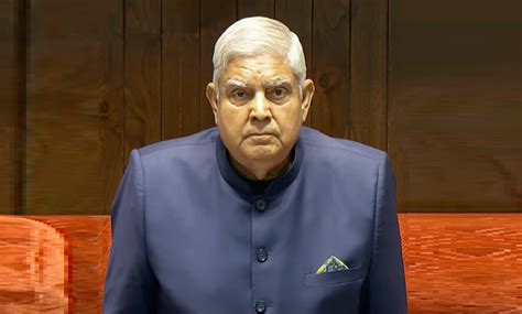 Jagdeep Dhankhar Makes First Public Appearance Since Vice-President ...