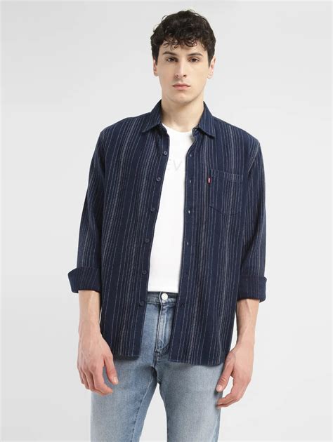 Men's Striped Slim Fit Shirt – Levis India Store