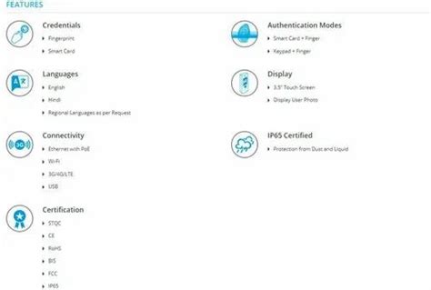 Matrix Bio-metric devices - Matrix Cosec Cogniface Integra Face ...