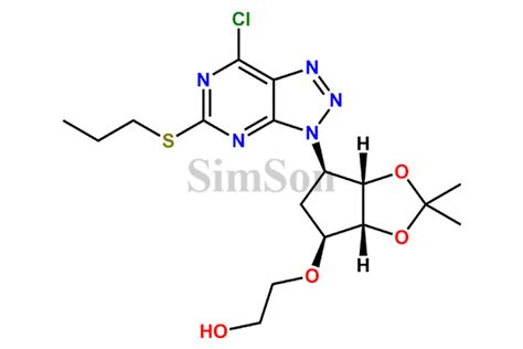 Ticagrelor Related Compound 99 | CAS No- 376608-75-2 | Simson Pharma ...