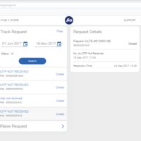 Government of India — jio app otp issue on 72 days