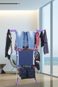 Unizone Steel, Aluminium, Plastic Floor Cloth Dryer Stand DRY201 - 12 ...