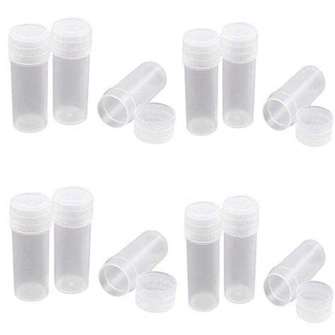 DIY Crafts 5ML Plastic Sample Small Bottle Vial Storage Vial Storage ...