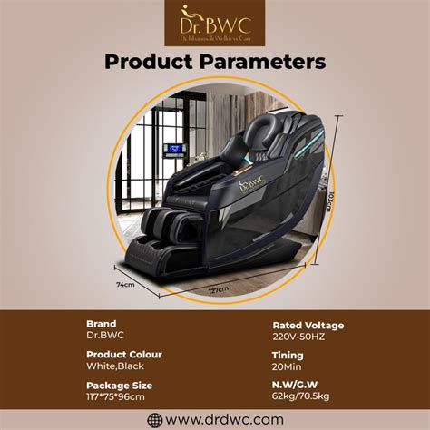 DR BWC® Business Class Fully Automatic Robotic 4D Zero Gravity Massage ...