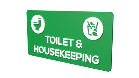 Toilet & Housekeeping | Toilet & Housekeeping signage