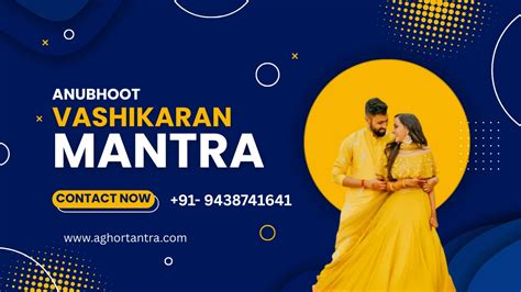 Powerful Anubhoot Vashikaran Mantra 1