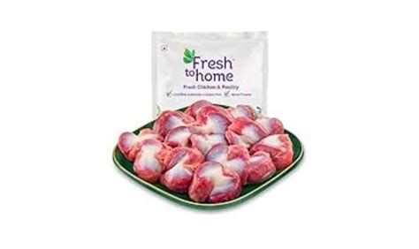 FreshToHome Premium Chicken Gizzard | 480g to 500g Pack | Antibiotic ...