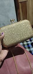 TOOBA Handicraft Beautiful Bling Box Clutch Bag Purse For Bridal ...