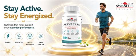 SWISSLIFE FOREVER Nerve Care Tablets (60 Tablets) | Multivitamin with ...