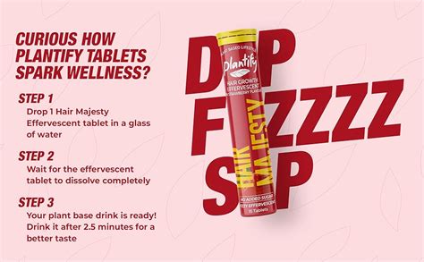 Plantify Hair Majesty 15 Effervescent Tablets, Restore n Rejuvenate ...