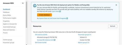 AWS MySQL Database 的图像结果