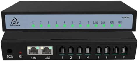 VoIP FXS Gateway (VG208S) I Analog VoIP Gateway Supports 8*FXS (RJ11 ...