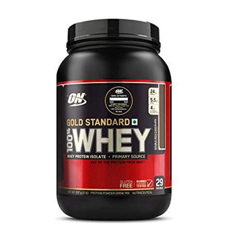 ON (Optimum Nutrition) Gold Standard 100% Whey 2lbs From Glanbia – The ...