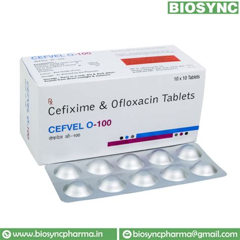 CEFVEL-O-100 Tablets Biosync Pharmaceuticals Pvt. Ltd.