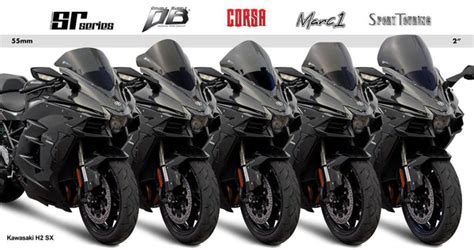 Zero Gravity Sport Touring Windscreen for Kawasaki Ninja H2 2018-22 ...